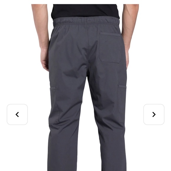 Pewter. NWT UNOPENED PACKAGE. Large scrub pants - Picture 3 of 6